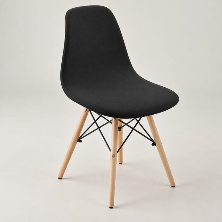 The Smooth Stretch Dining Chair Cover, Black