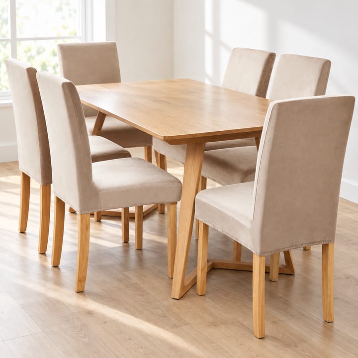 The Stretch Velvet Dining Chair Cover