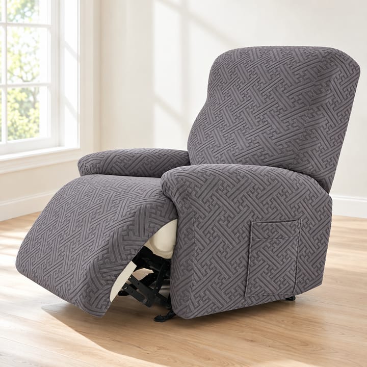 The Split Jacquard Recliner Cover