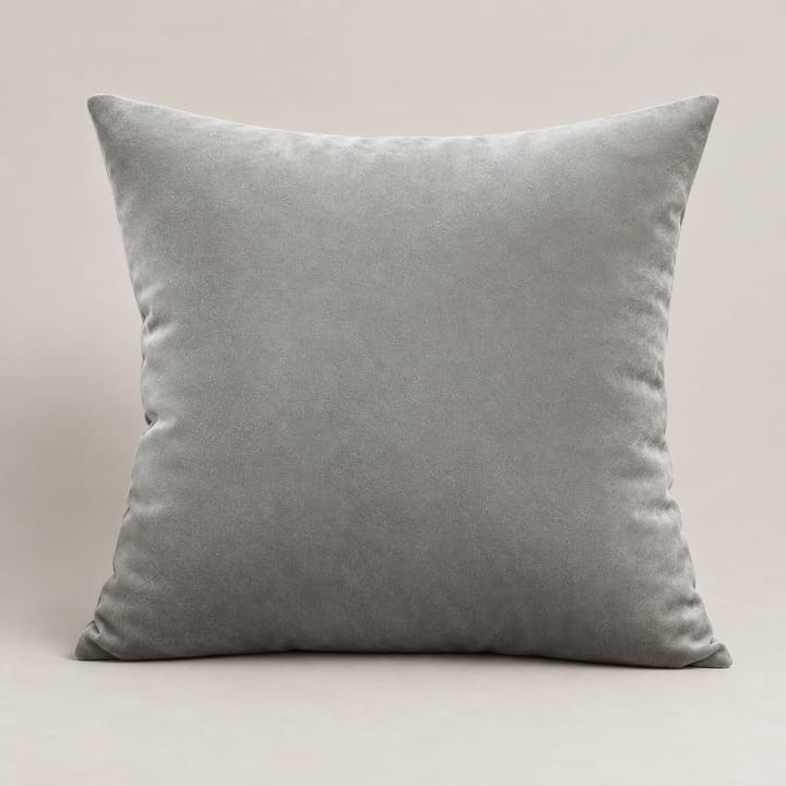 The Solid Velvet Pillow Cover, Light gray