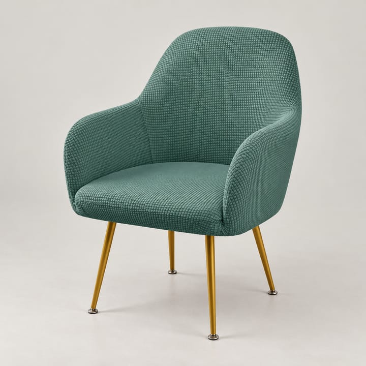 The Corn-Grain Waterproof Chair Cover, Pine green