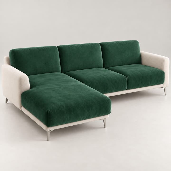 The Plush Velvet Sectional Cushion Cover, Dark green