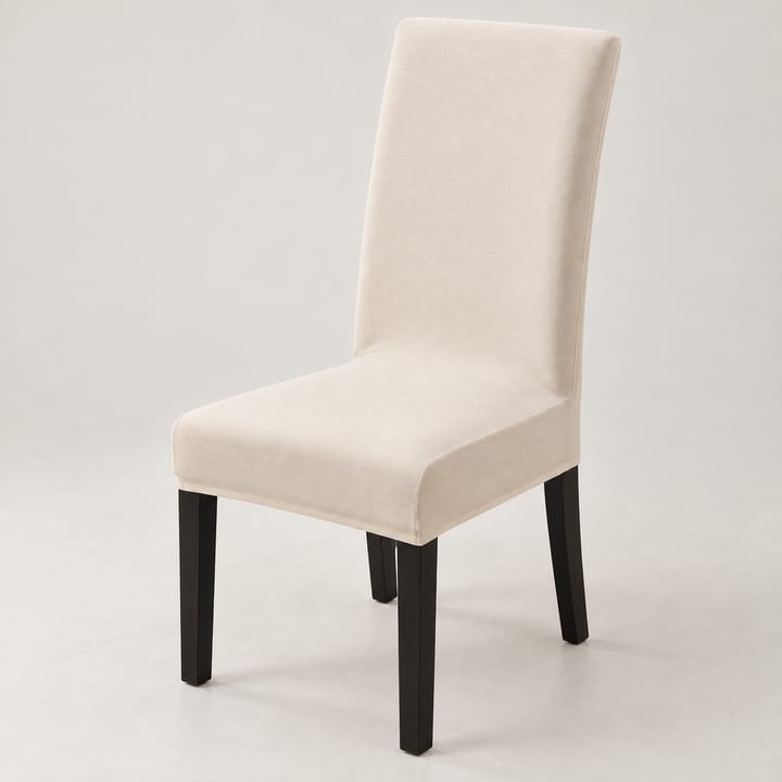 The Stretch Knit Dining Chair Cover, Beige