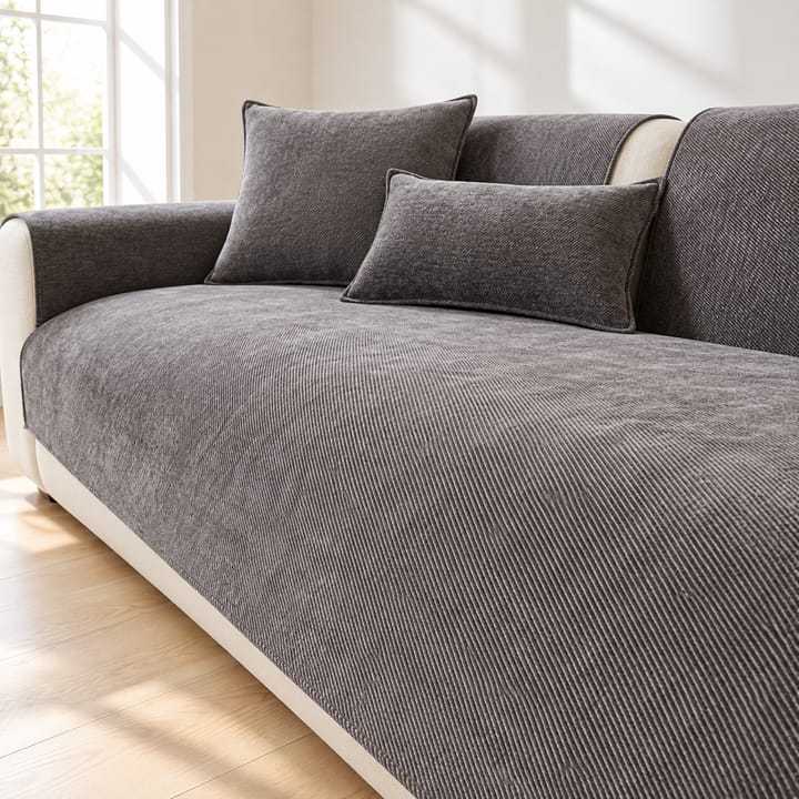 The Tuck-In Chenille Couch Cover
