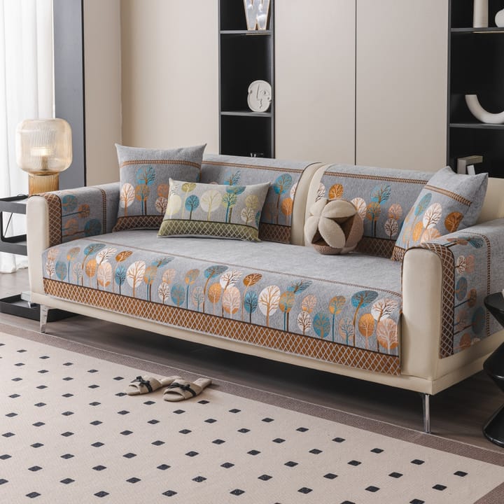 The Tree Jacquard Chenille Seat Cover