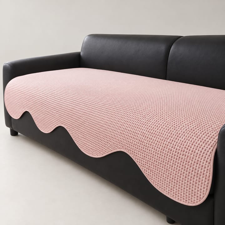The Cooling Knit Sofa Cover, Pink
