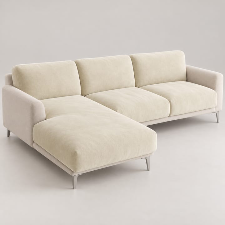 The Plush Velvet Sectional Cushion Cover, Beige