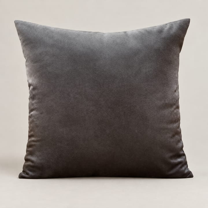 The Solid Velvet Pillow Cover, Dark gray